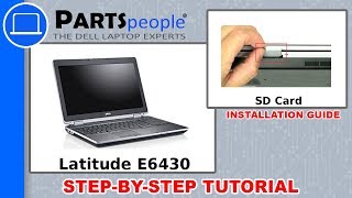 Dell Latitude E6430 P25G001 SD Card HowTo Video Tutorials [upl. by Faludi]