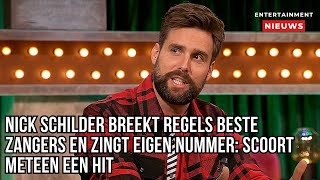 Nick Schilder zingt eigen single Realize in speciale Beste Zangers aflevering [upl. by Aihtebat332]