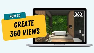 Create a 360 View  RoomSketcher App [upl. by Niahs492]