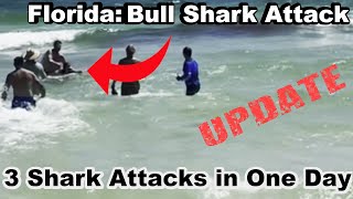 Update 3 Florida Shark Attacks in 1 Day Teen Loses Arm amp Leg to Shark Lulu GribbinElisabeth Foley [upl. by Idnek229]