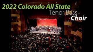 2022 Colorado All State Choir  AUDIO ONLY [upl. by Gerstner832]