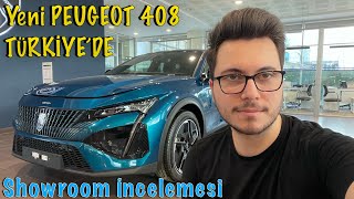 2023 Yeni Peugeot 408 Showroom İncelemesi  Türkiyede 🇹🇷  Gt ve Allure Donanım  308den İyi Mi [upl. by Euell]