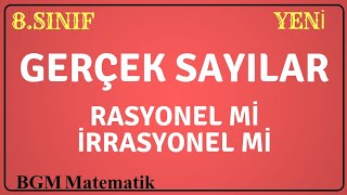 Ondalık İfadelerin Karekökü  Gerçek Sayılar  LGS 2024  8Sınıf Matematik [upl. by Rivera]