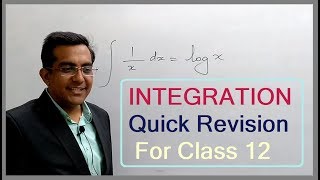 ❖INTEGRATION All Formulas Quick Revision For Class 12th Maths with Tricks and Basics NCERT SOLUTIONS [upl. by Annohsak848]