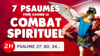 🙏 7 PSAUMES PUISSANTS de COMBAT SPIRITUEL contre les Ennemis  Psaume 27 90 34 [upl. by Inat302]