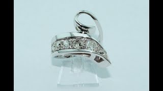 Handmade 18KT white gold ring with old cut diamonds [upl. by Tenay363]