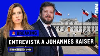 Tere Marinovic entrevista a Johannes Kaiser [upl. by Estelle]