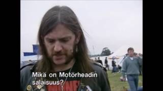 Lemmy Kilmister interview Reading Festival 1988 [upl. by Annaira]