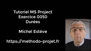 Le calcul des durées dans MS Project [upl. by Adnohsat]