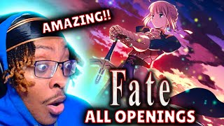 I Watched All The FATE Series OPENINGS And I Mean ALL Of Them [upl. by Doggett]