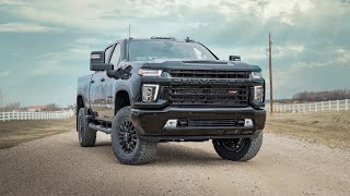 WE SPENT 100000 2021 Silverado 2500HD Duramax LTZ Z71 Midnight Edition [upl. by Jahdai469]