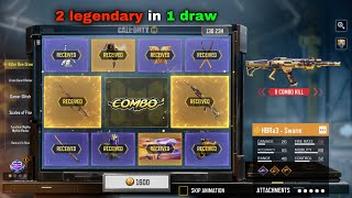 Buying full killer bee double legendary draw in codm featuring RPD Yellow Jacket and HBRa3 Swarm [upl. by Eelhsa414]