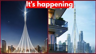 Dubai Creek Tower  Construction to Restart On Worlds Tallest tower In 2024 [upl. by Yrad193]