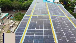 Happiest Minds Technologies Ltd  250kWp Solar Rooftop Installation at Electronic City Bangalore [upl. by Treblihp113]