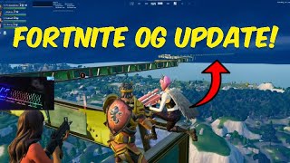 Stairway To Heaven in OG Map  Fortnite OG UPDATE [upl. by Claud]