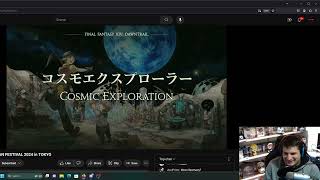 FFXIV Cosmic Exploration Reaction [upl. by Aicilanna]