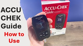 Accu Chek Guide Instructions how to use [upl. by Lalo]