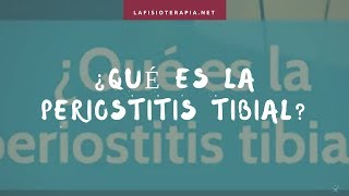 ¿ Qué es la periostitis tibial [upl. by Flossie940]