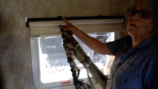 Installing roller shade blinds in an rv or mobile home a tutorial from rvblindco [upl. by Nysilla]