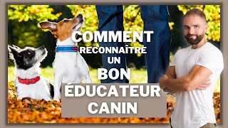 Comment reconnaître un bon éducateur canin [upl. by Herschel]