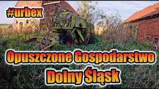 Urbex 1  Stare Gospodarstwo na Dolnym Śląsku  Poszukiwania Skarbów  Kombajn [upl. by Eelimaj]