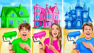 ONE COLORED HOUSE CHALLENGE [upl. by Boudreaux]