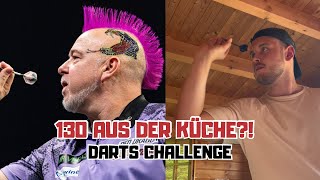 Peter Wright Challenge 130 aus der Küche [upl. by Ayatal]