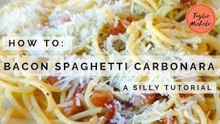 I Tested Jamie Olivers Food Tube Spaghetti Carbonara Recipe  Antonio Carluccio 2018 [upl. by Sikorski]