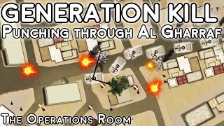 Generation Kill  1st Recon Punches Through AlGharraf  Animated [upl. by Nareht]