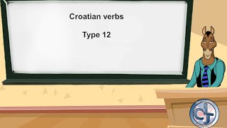 Learn Croatian verb conjugation ending changes type 12  eg razumjeti smjeti  present tense [upl. by Atiuqnahs937]