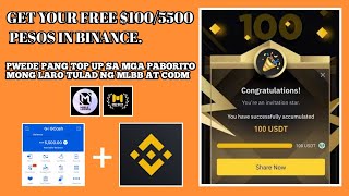 Get your free 1005500 pesos in BINANCE Easy Tutorial Steps [upl. by Attelahs]