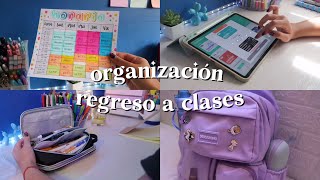 ORGANIZACIÓN PARA EL REGRESO A CLASES 🌈  DanielaGmr ✨ [upl. by Htebi892]