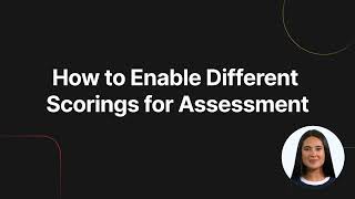 How to Enable Different Scorings for Assessments [upl. by Artemus]