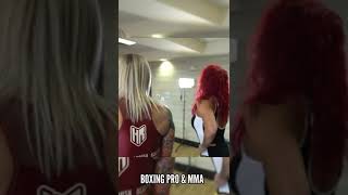 Crystal Pittman vs Jade MassonWong weighin 🔥 [upl. by Junie]