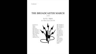 The Broadcaster March 1925 by SL Alpert  Arr Mark Grauer ASCAP [upl. by Winna870]