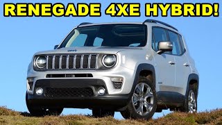 NOVO JEEP RENEGADE 4XE NO BRASIL 240 Cavalos e faz 20 KML [upl. by Almallah]