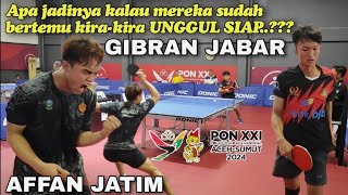 APA JADINYA KALAU MEREKA SUDAH BERTEMU KIRAKIRA SIAPA YANG LEBIH UNGGUL AFFAN JATIM VS GIBRAN JABAR [upl. by Sungam]