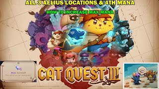 Cat quest 3 walkthrough  All 3 aelius amp 4th man locations  How to maximize mana [upl. by Yvette539]