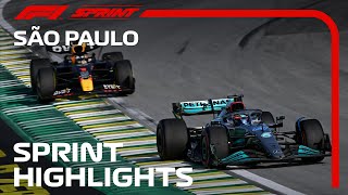 F1 Sprint Highlights  2022 Sao Paulo Grand Prix [upl. by Lehpar639]