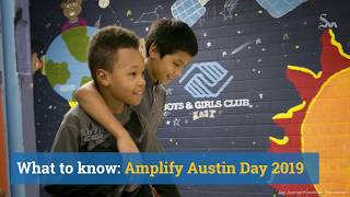 What to know Amplify Austin Day 2019 [upl. by Htial]