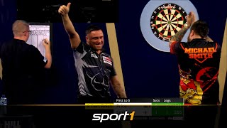 Historisch Price knallt den dritten 9Darter raus  SPORT1  DARTS WM 2022 [upl. by Kallick]