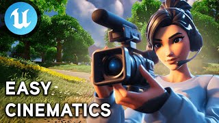 How to Create Cinematics EASY  UEFN Cinematics BEGINNER Course [upl. by Rosenquist106]