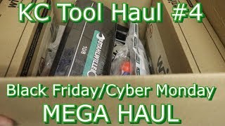 KC Tool Haul 4 Black FridayCyber Monday Mega Haul [upl. by Robbie]