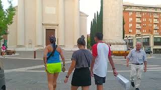 PORDENONE ITALY 2022 SUMMER WALKING TOUR 4K [upl. by Osrit166]