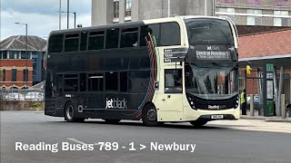 Reading 789 ADL Enviro 400MMC ZF SN16OHG  Power Mode [upl. by Merlin]