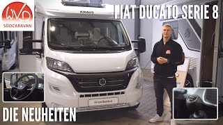 DER NEUE FIAT DUCATO SERIE 8  DUCATO FACELIFT MODELLJAHR 2022 [upl. by Shaner980]