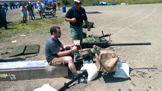 Firing the FN M3 50caliber machine gun [upl. by Reider]