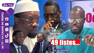 DIRECT Etat des lieux les révélations de SONKO  49 liste déclarées Le décryptage de Moustapha [upl. by Schnapp]