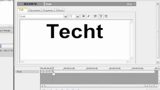 Simple Typewriter Effect in Sony Vegas  Tutorial [upl. by Ashlen]