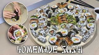 Kako napraviti sushi za samo 600din  RECEPT 🍱 [upl. by Ruyle]